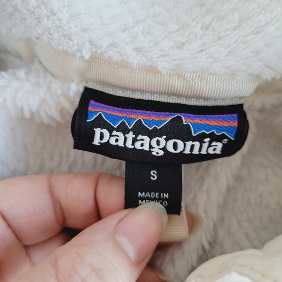 Patagonia White Re-Tool Snap T Fleece Pullover - Picture 8 of 12
